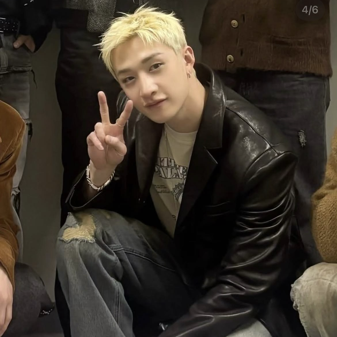 Recent activity shot of Bang Chan (Stray Kids)