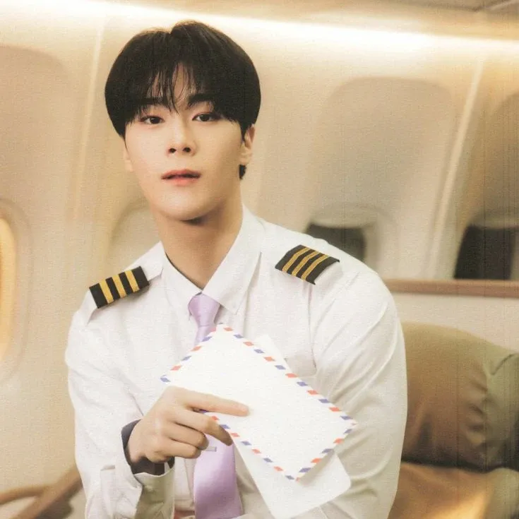 Recent activity shot of Moonbin (ASTRO)