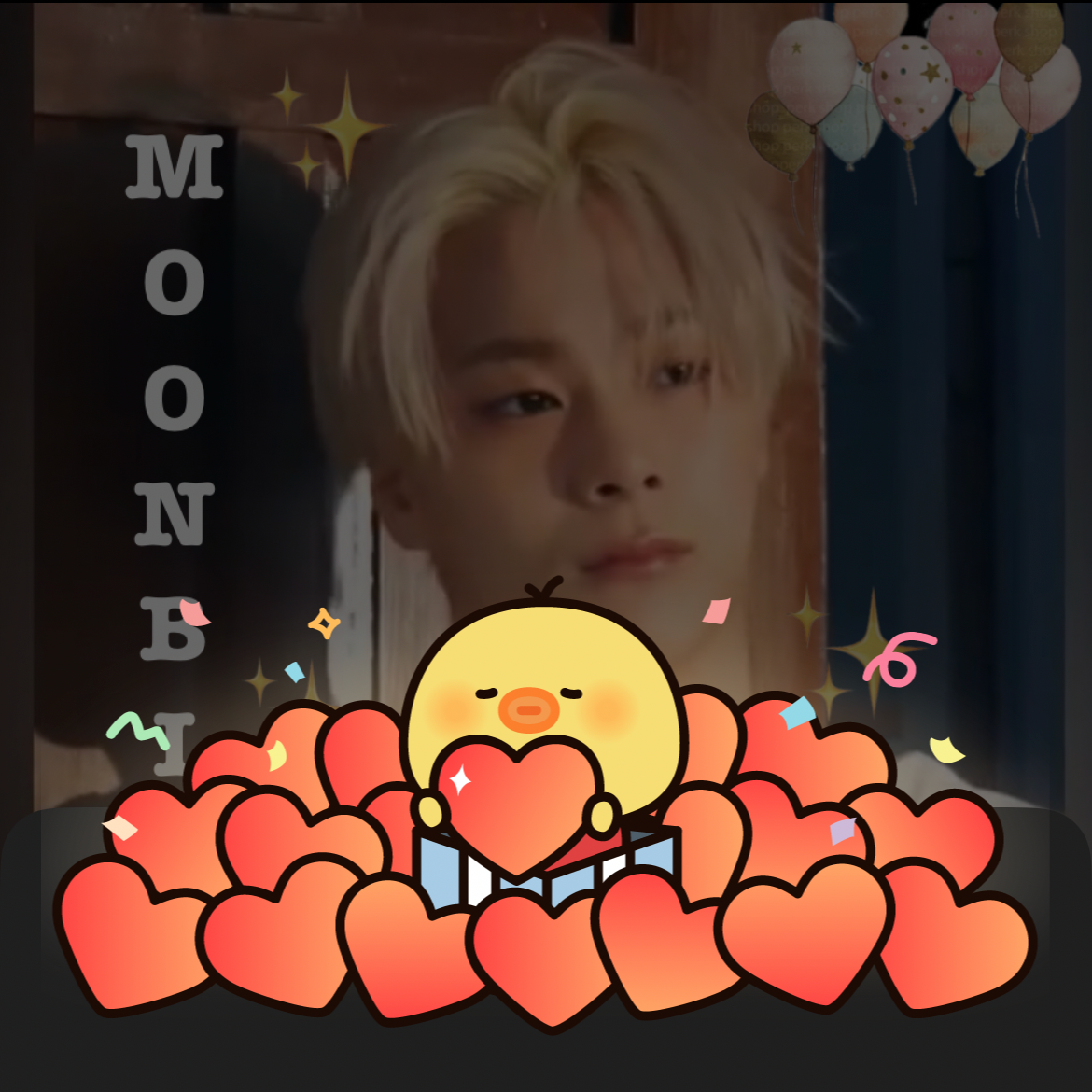 Recent activity shot of Moonbin (ASTRO)