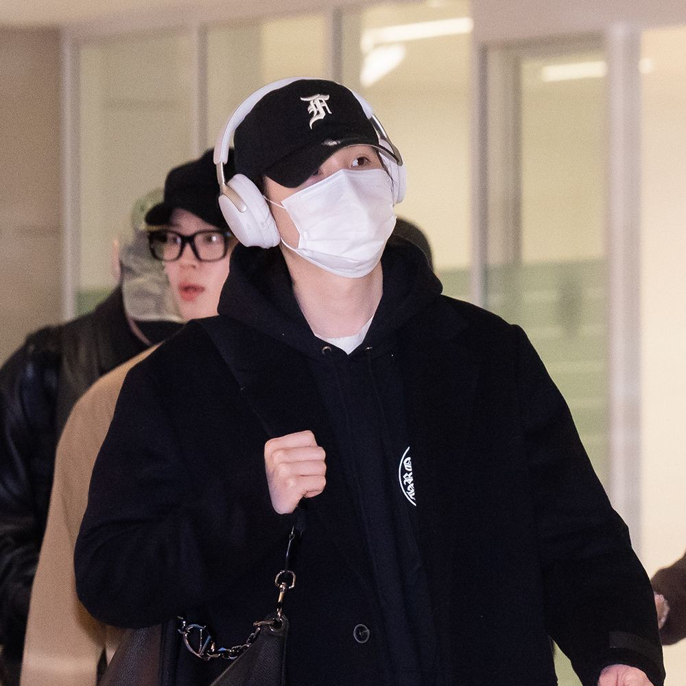 SUGA (BTS)の舞台裏ショット