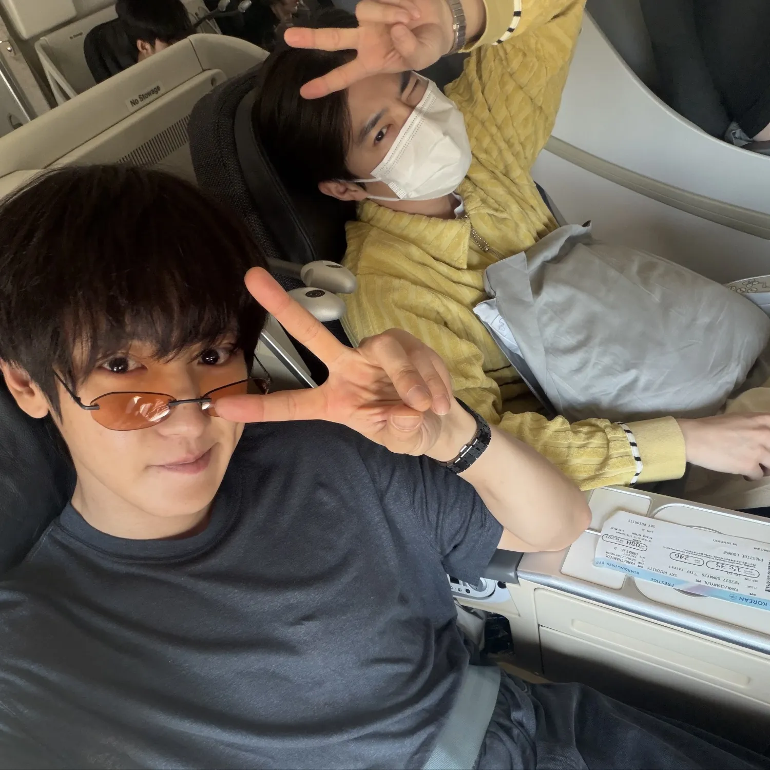 Recent activity shot of Suho (EXO)