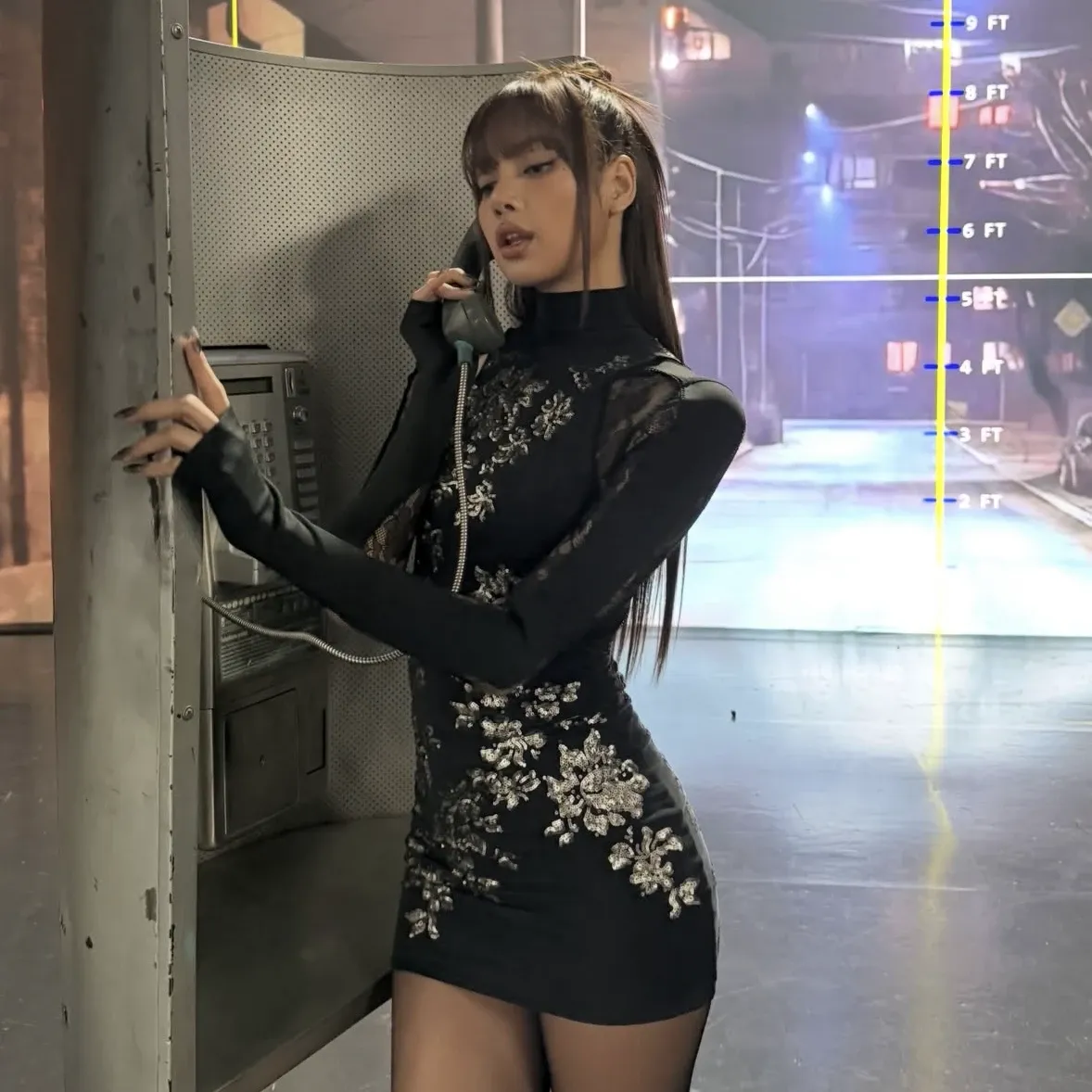 Lisa (BLACKPINK)粉丝拍下的瞬间