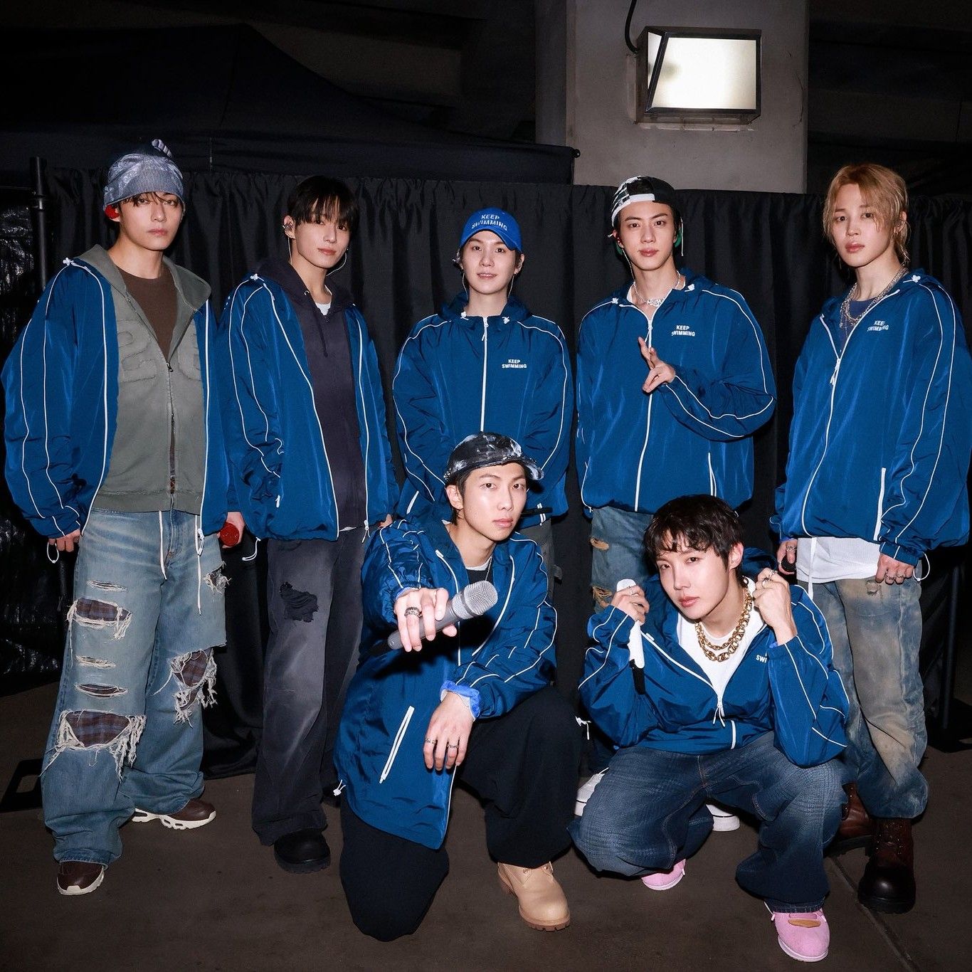 방탄소년단의 비하인드 컷