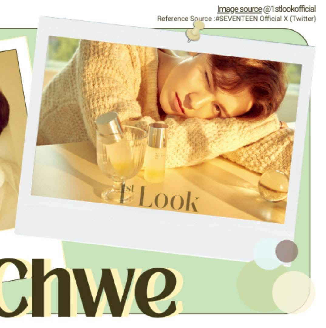 A moment captured by Vernon (SEVENTEEN)'s fan