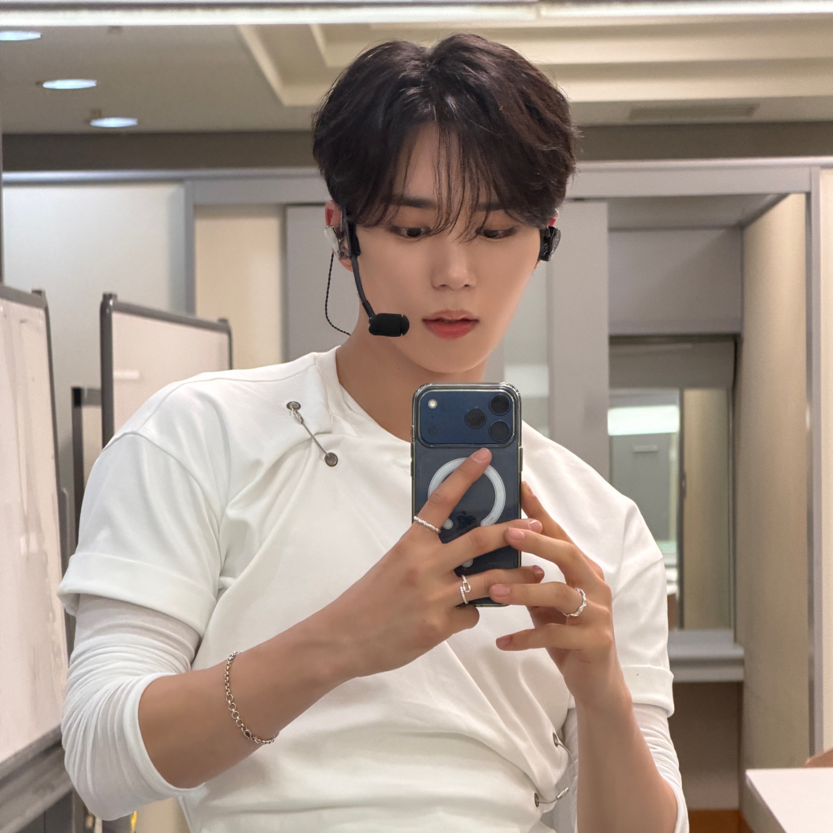 Recent activity shot of Kim Junseo (ALPHA DRIVE ONE)