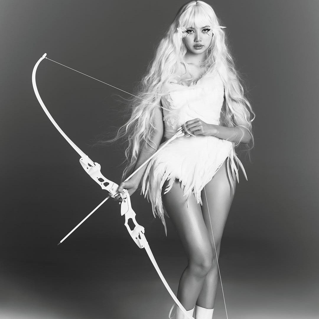 Momen yang diabadikan oleh penggemar Lisa (BLACKPINK)