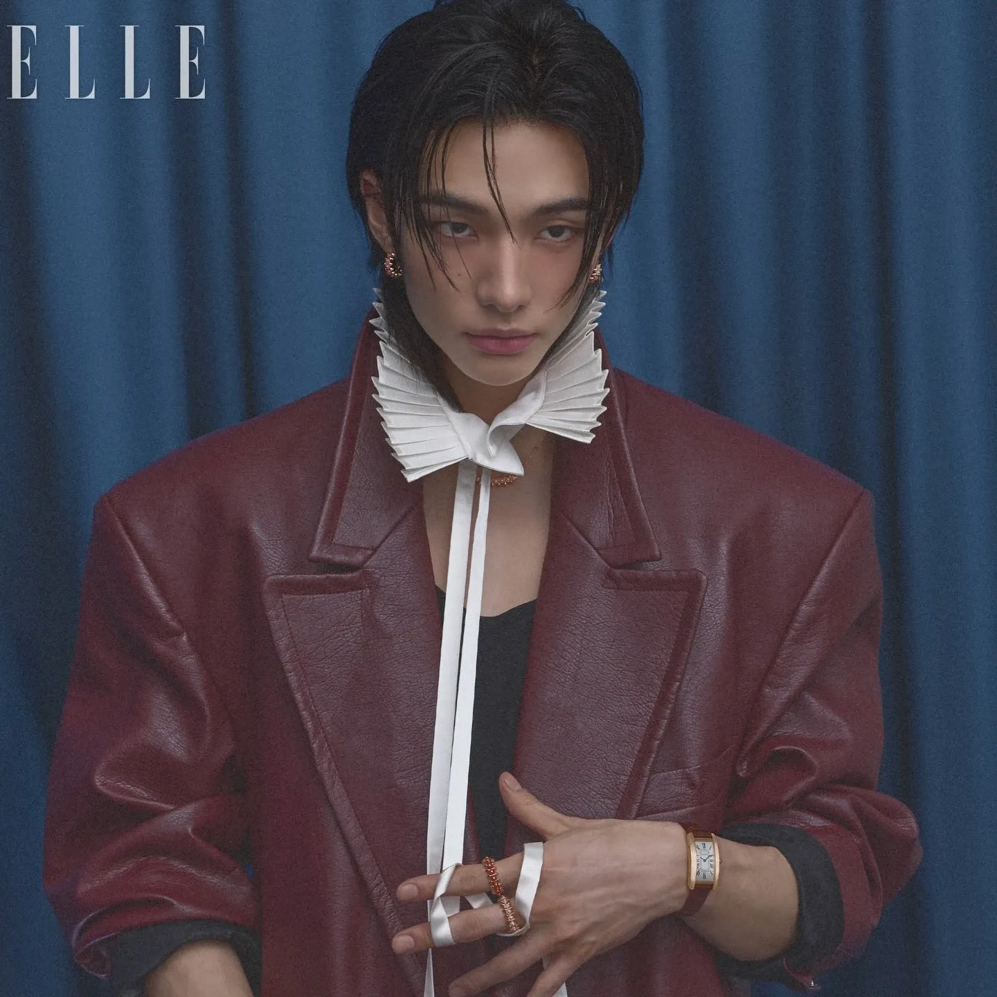 Recent activity shot of Hyunjin (Stray Kids)