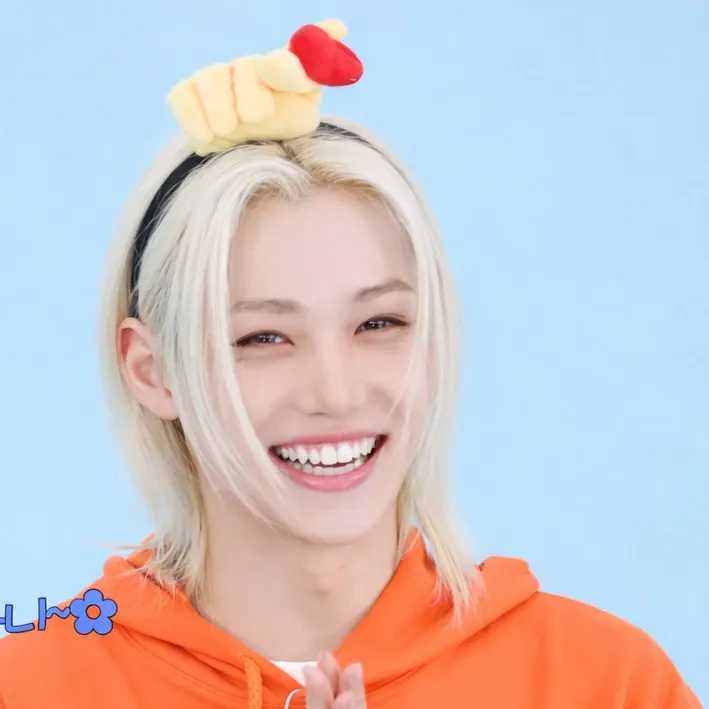 Recent activity shot of Felix (Stray Kids)