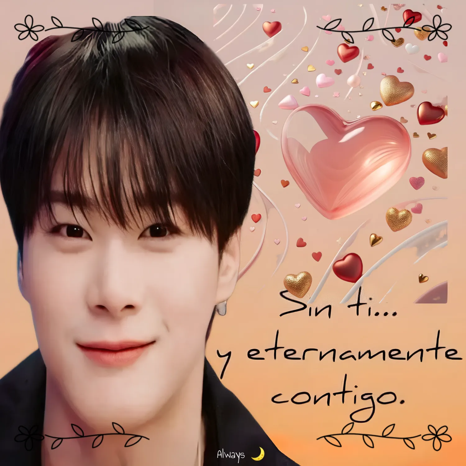 A moment captured by Moonbin (ASTRO)'s fan