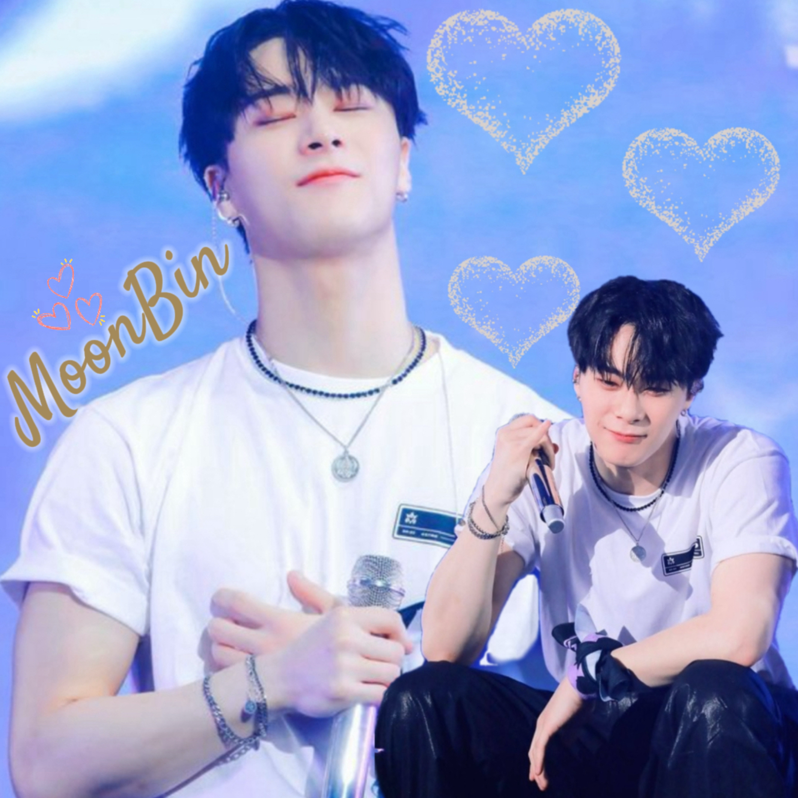 A moment captured by Moonbin (ASTRO)'s fan
