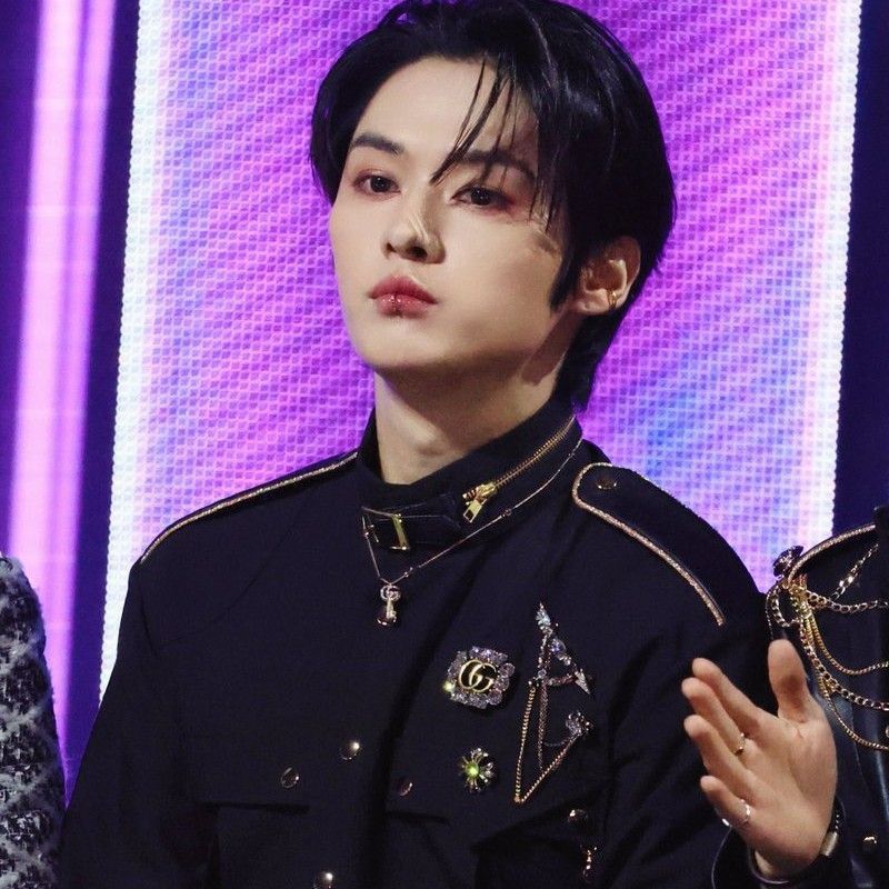 Recent activity shot of Lee Know (Stray Kids)