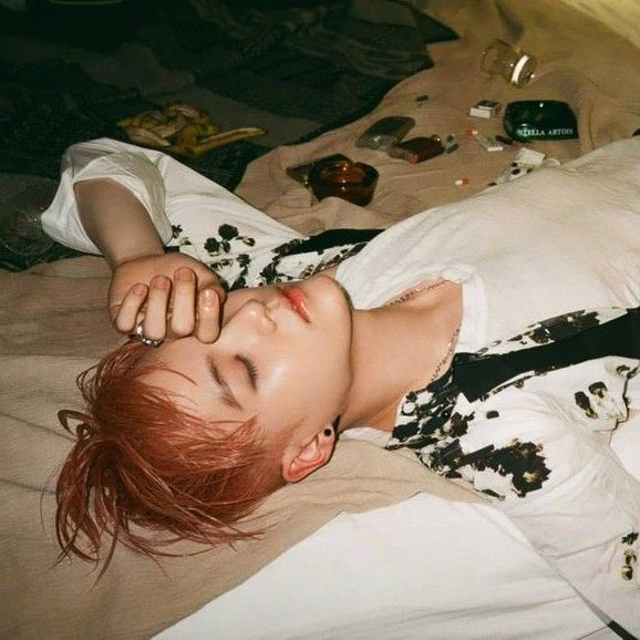 Recent activity shot of SUGA (BTS)