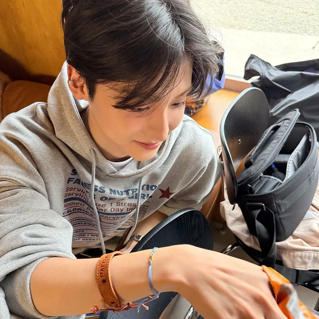 A moment captured by Lee Sangwon (ALPHA DRIVE ONE)'s fan