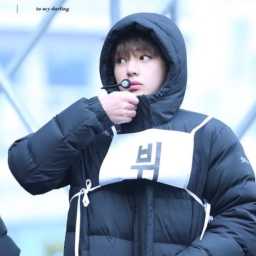 Recent activity shot of V (BTS)