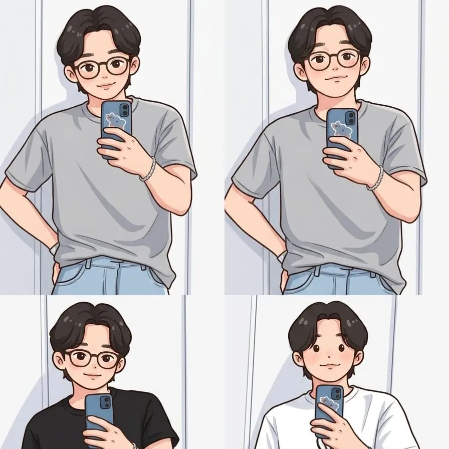 Behind-the-scenes cut of Chen (EXO)