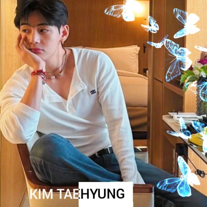 V (BTS)の舞台裏ショット