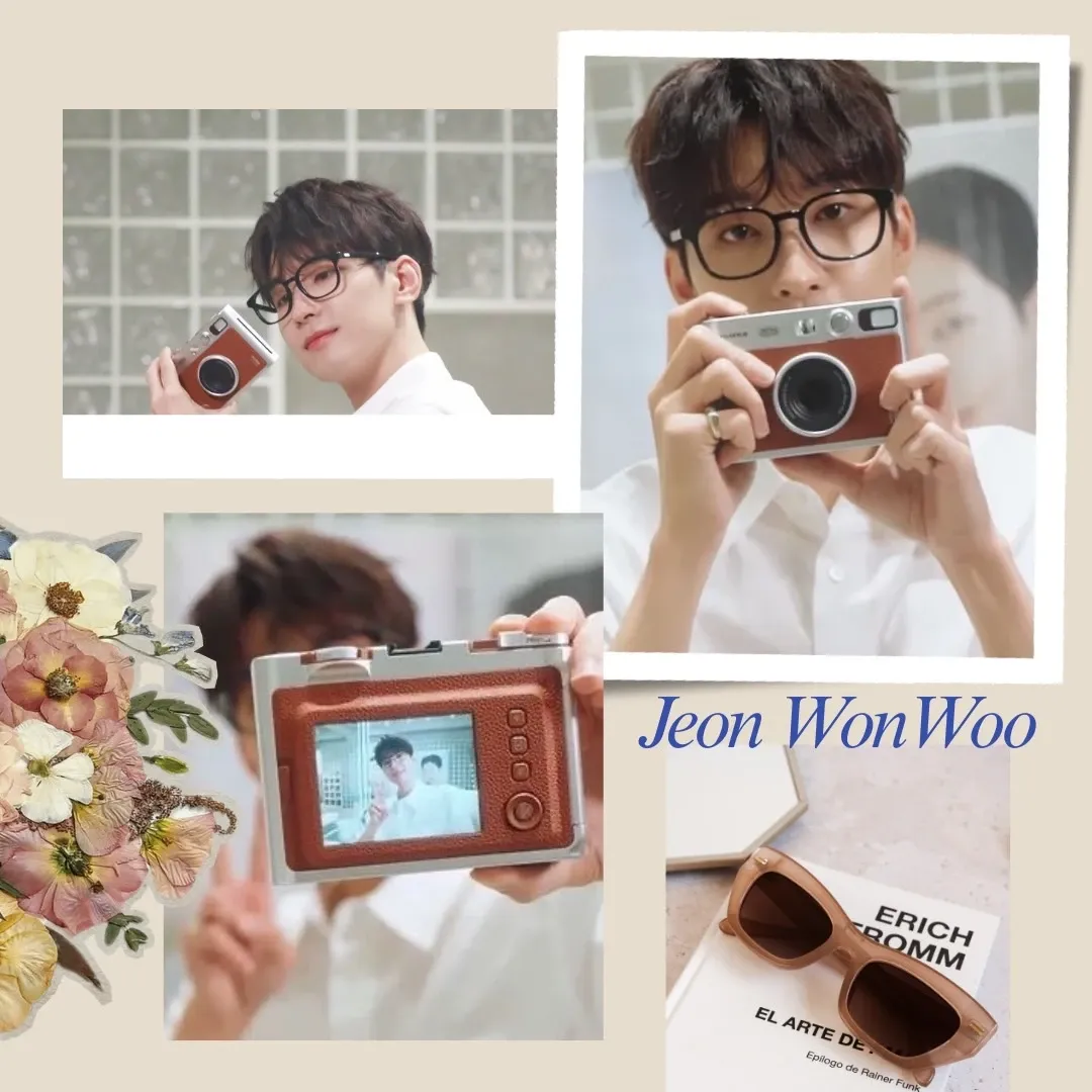 A moment captured by Wonwoo (SEVENTEEN)'s fan
