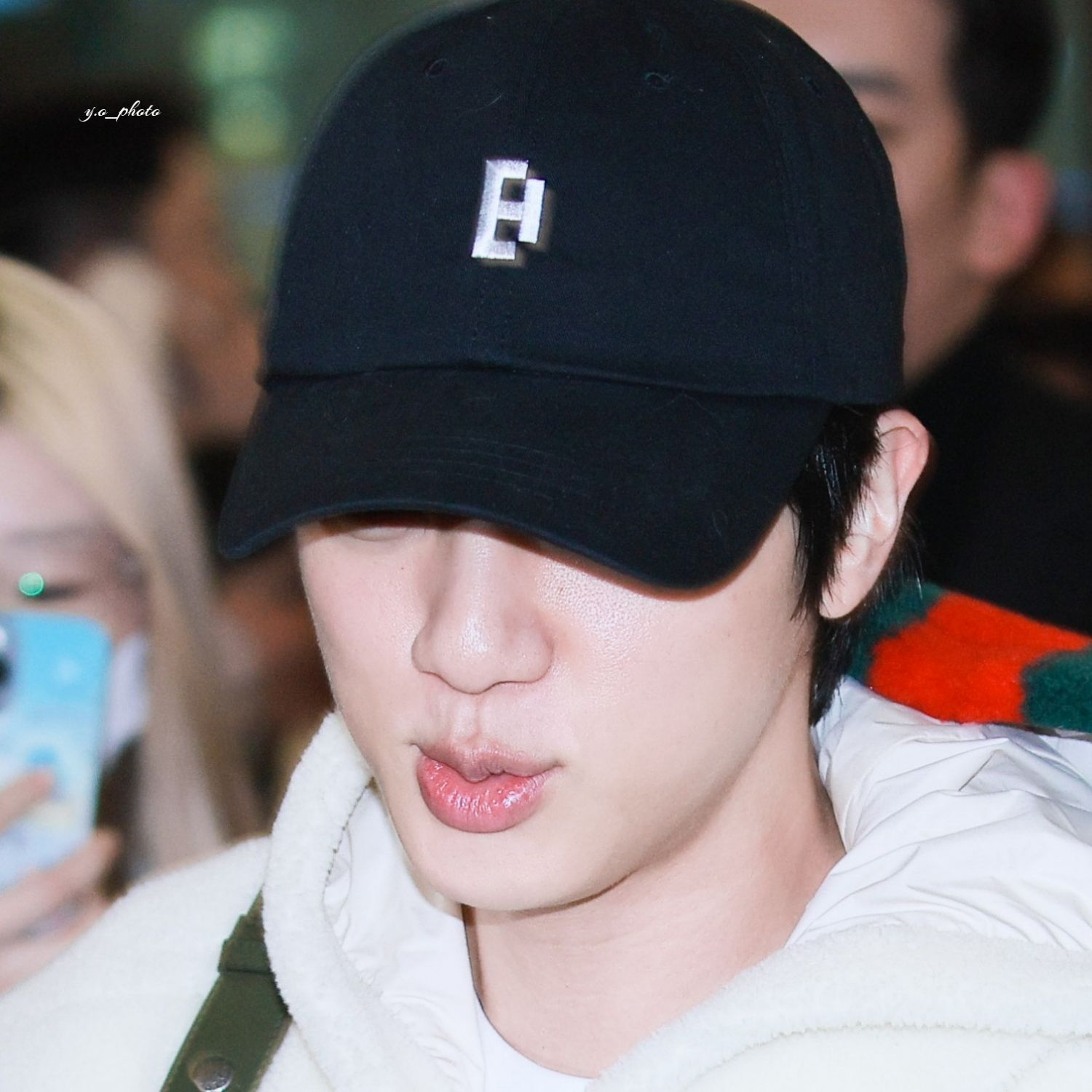 A moment captured by Jin (BTS)'s fan