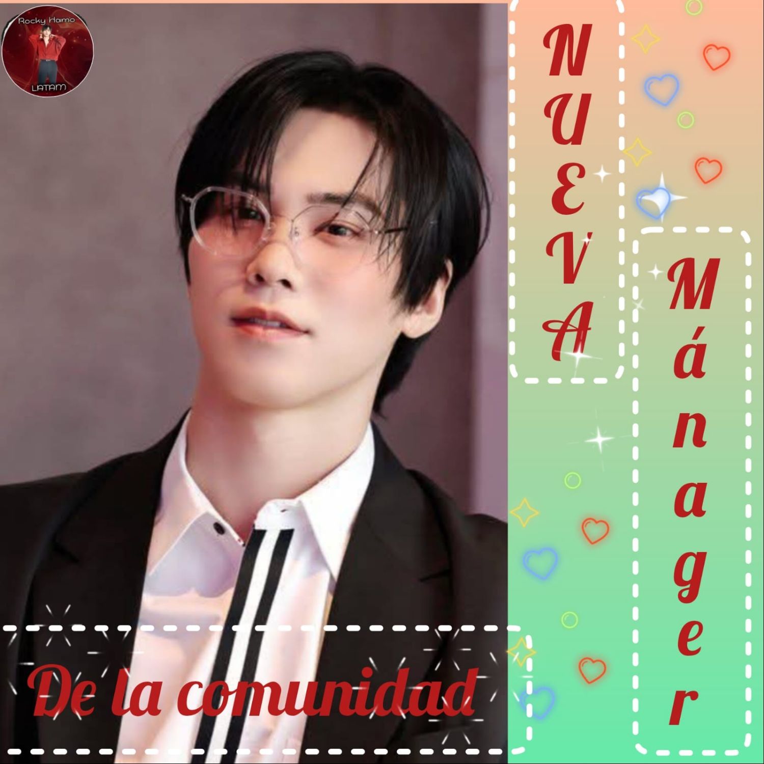 A moment captured by Rocky's fan