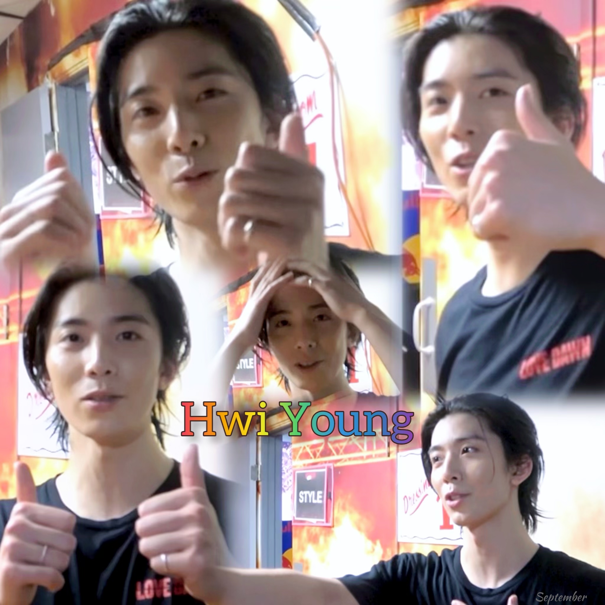 Behind-the-scenes cut of Hwiyoung (SF9)