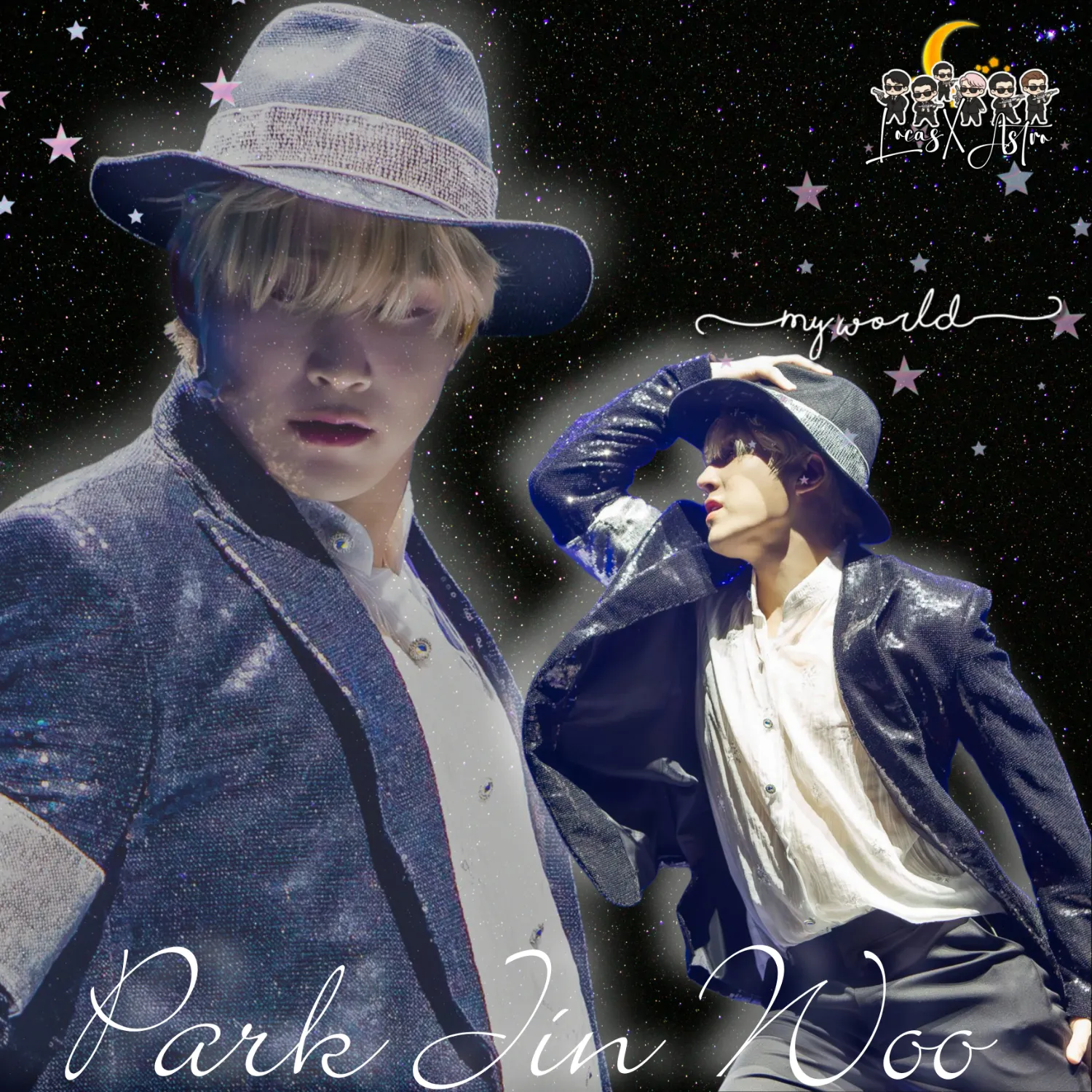 Recent activity shot of Jinjin (ASTRO)