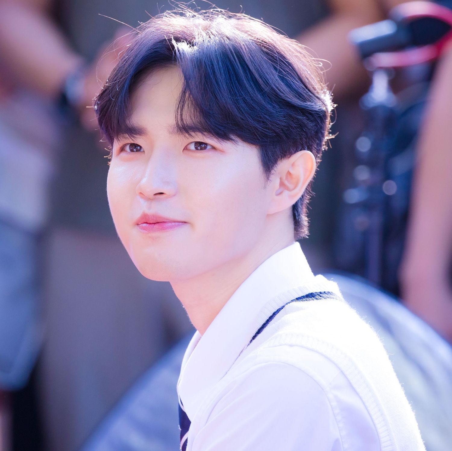 金在奂粉丝拍下的瞬间