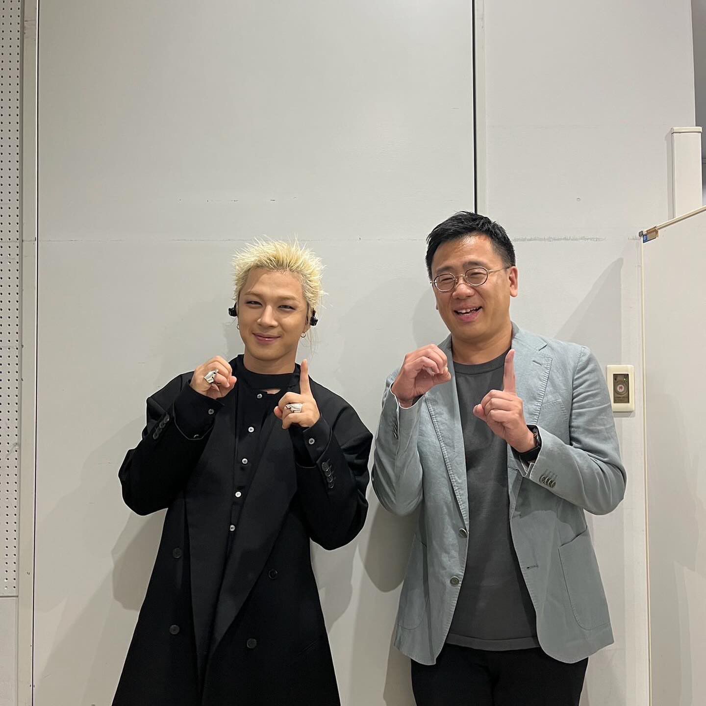 A moment captured by Taeyang (BIGBANG)'s fan