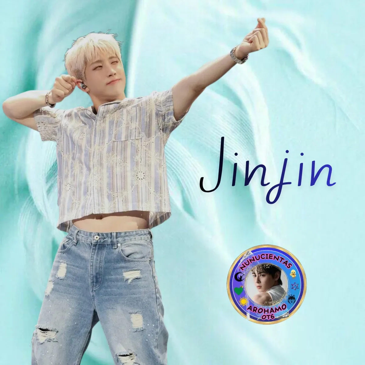 Recent activity shot of Jinjin (ASTRO)