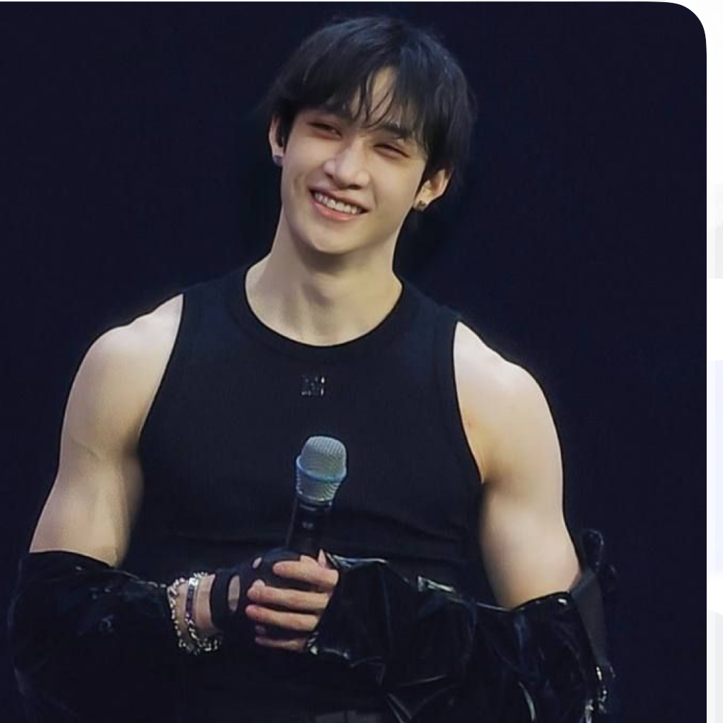 A moment captured by Bang Chan (Stray Kids)'s fan