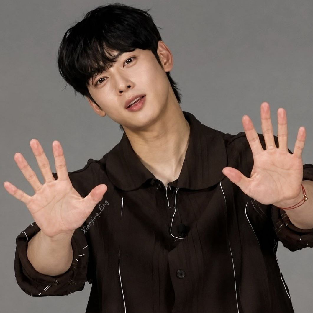 Recent activity shot of Eunwoo (ASTRO)