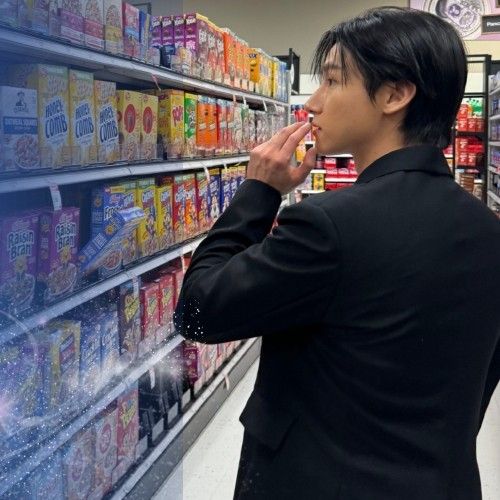 Momen yang diabadikan oleh penggemar I.M (MONSTA X)