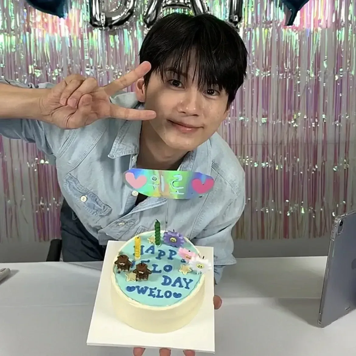 옹성우의 비하인드 컷