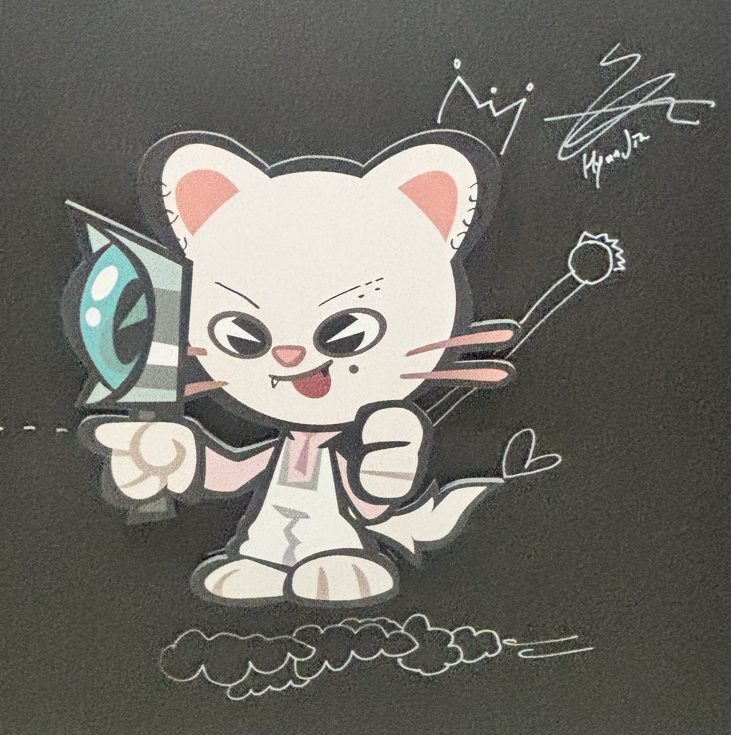 Behind-the-scenes cut of Hyunjin (Stray Kids)