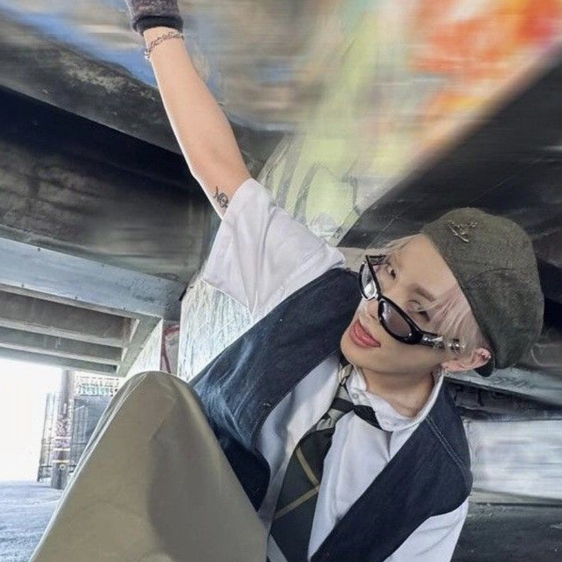 Recent activity shot of Shownu (MONSTA X)