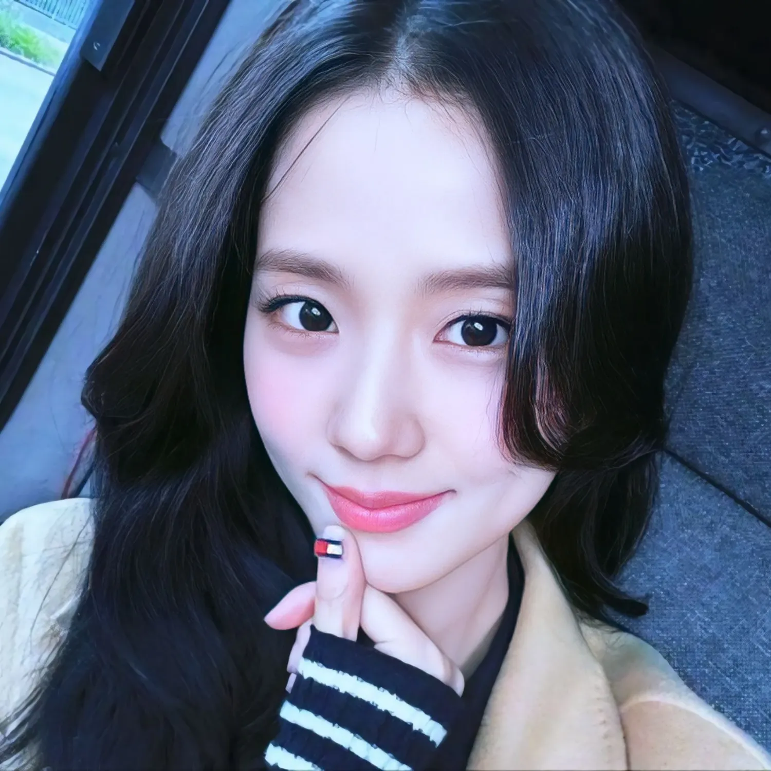 Momen yang diabadikan oleh penggemar Jisoo (BLACKPINK)