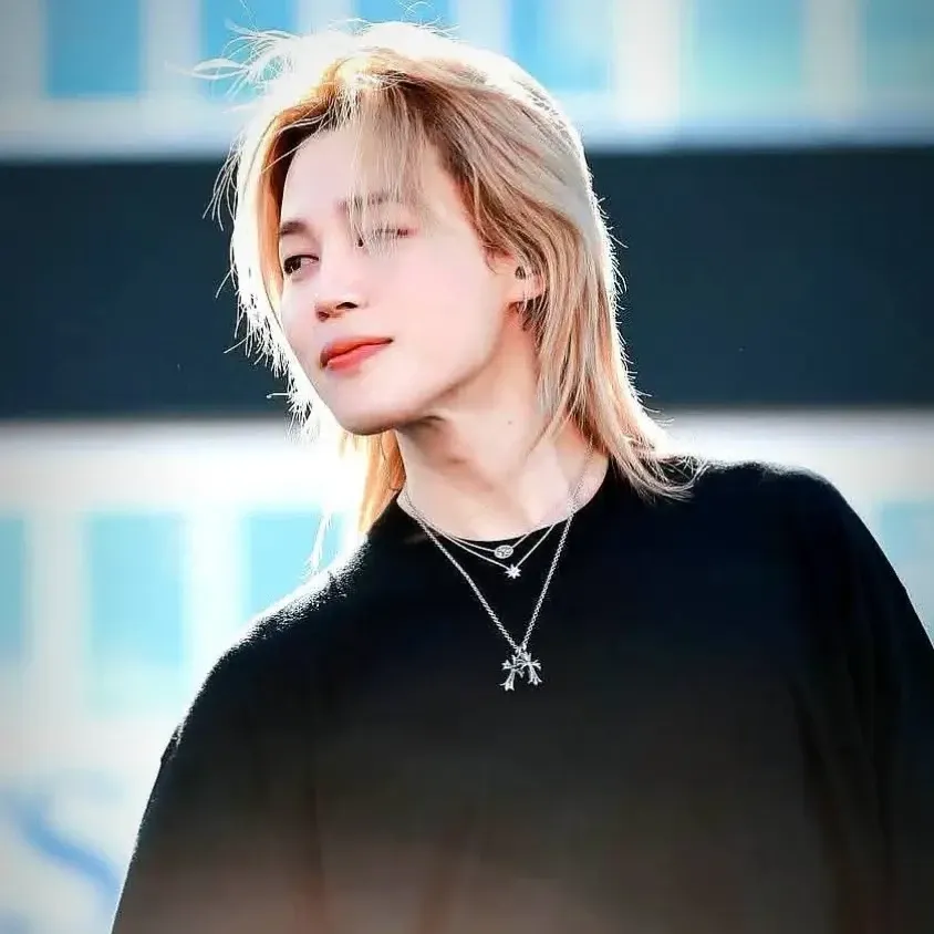 Recent activity shot of Jimin (BTS)