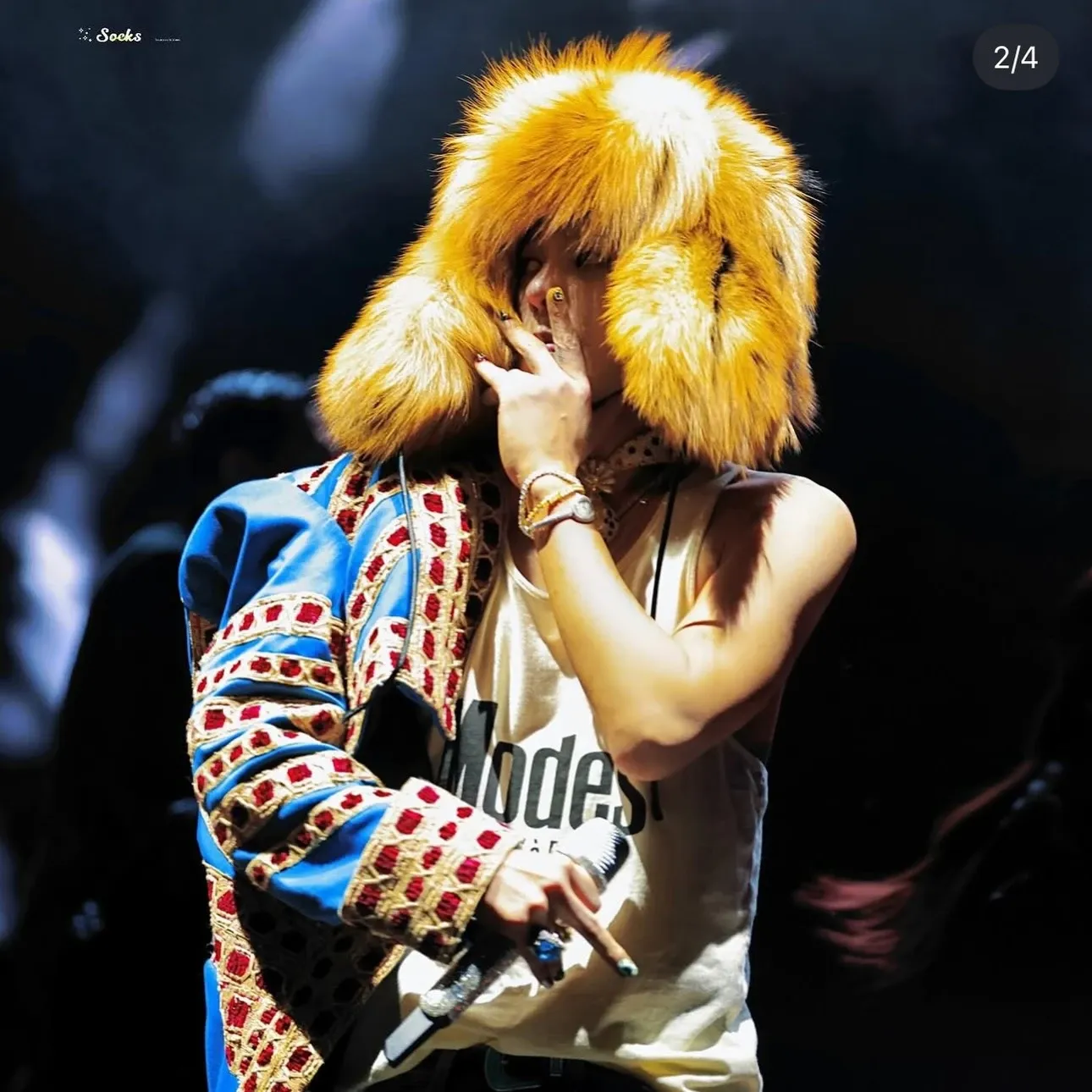 Recent activity shot of G-DRAGON (BIGBANG)