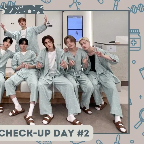 Recent activity shot of Seungmin (Stray Kids)