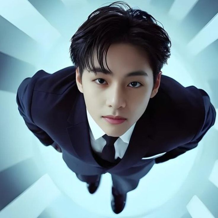 A moment captured by V (BTS)'s fan