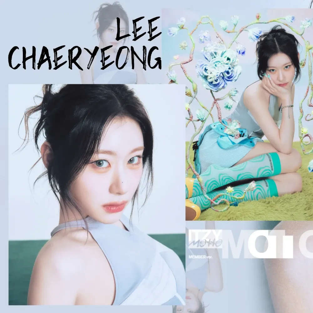 Behind-the-scenes cut of Chaeryeong (ITZY)