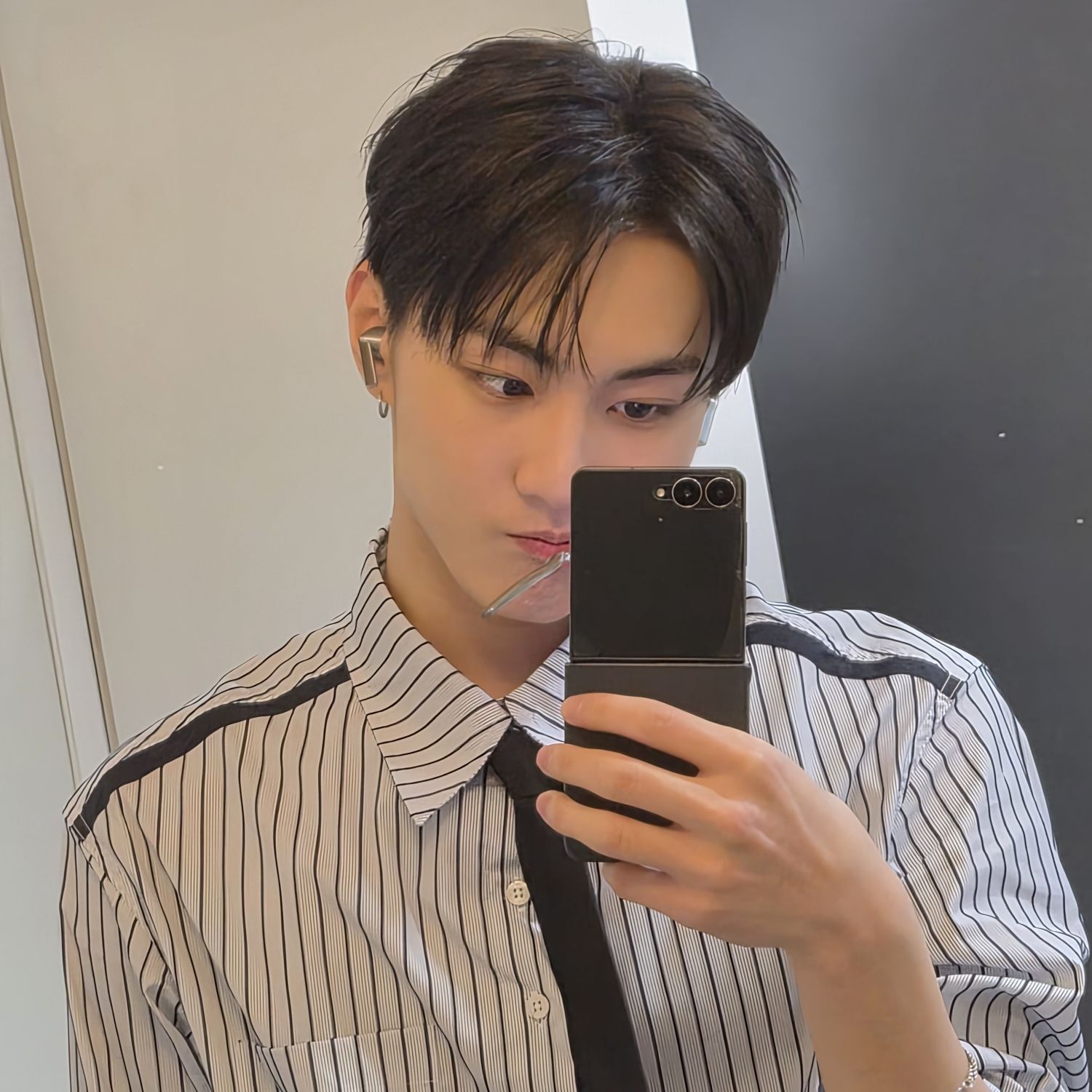 A moment captured by Jungwon (ENHYPEN)'s fan