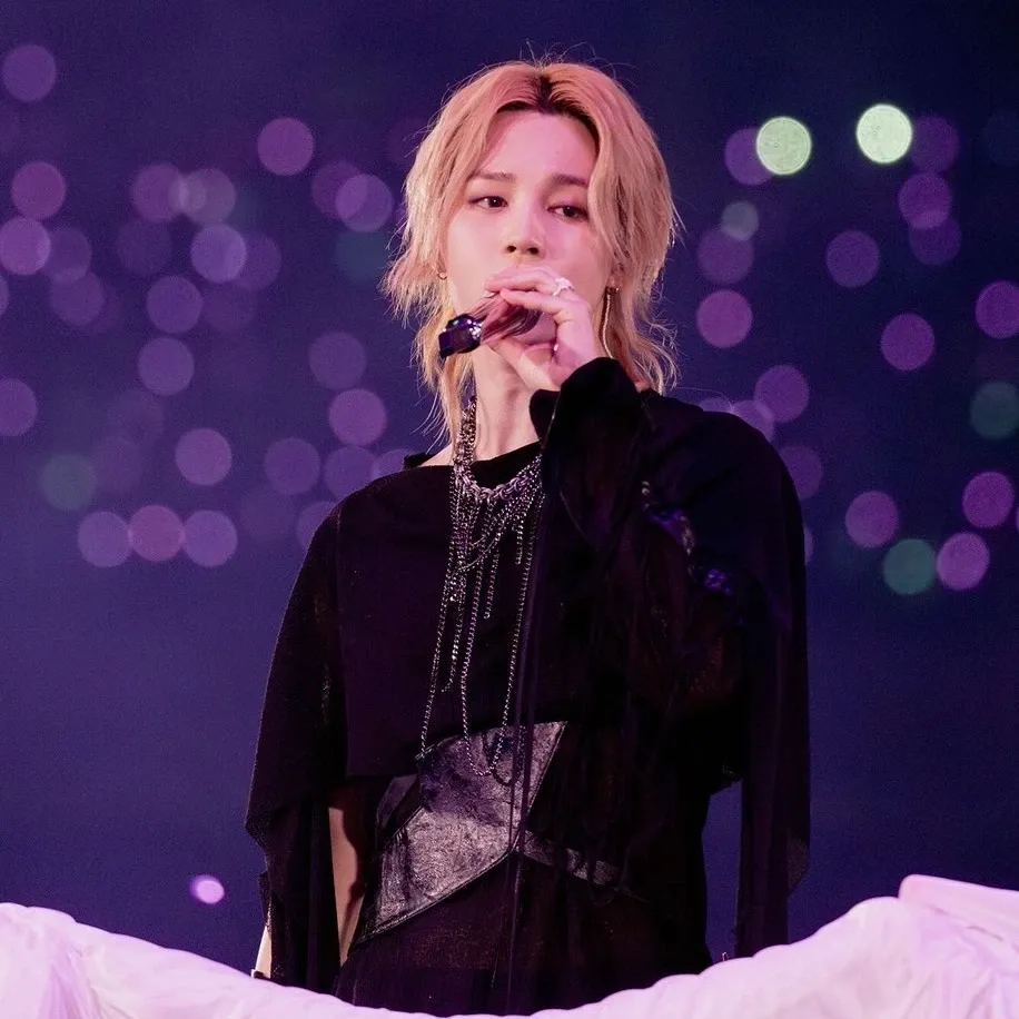 Recent activity shot of Jimin (BTS)
