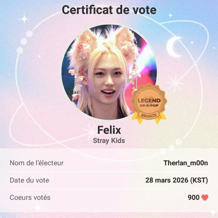 Behind-the-scenes cut of Felix (Stray Kids)