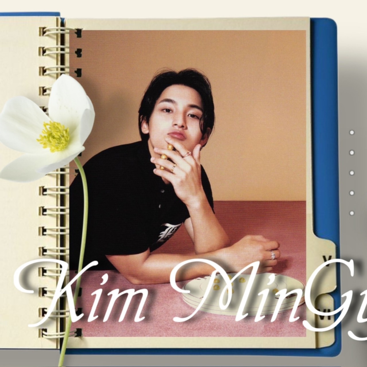 A moment captured by Mingyu (SEVENTEEN)'s fan