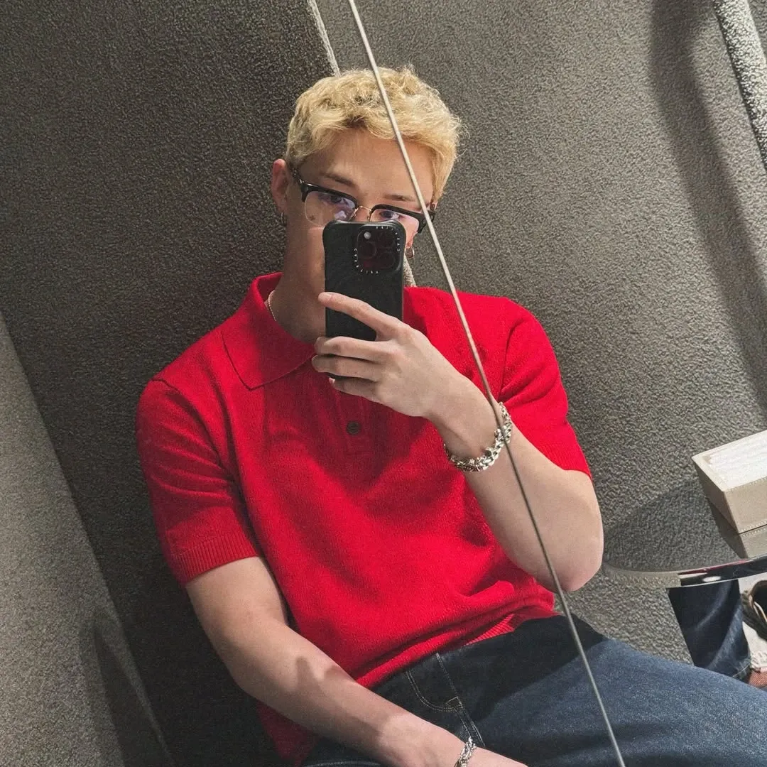 Recent activity shot of Bang Chan (Stray Kids)