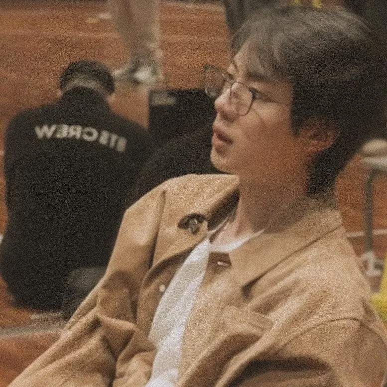 Recent activity shot of Jin (BTS)