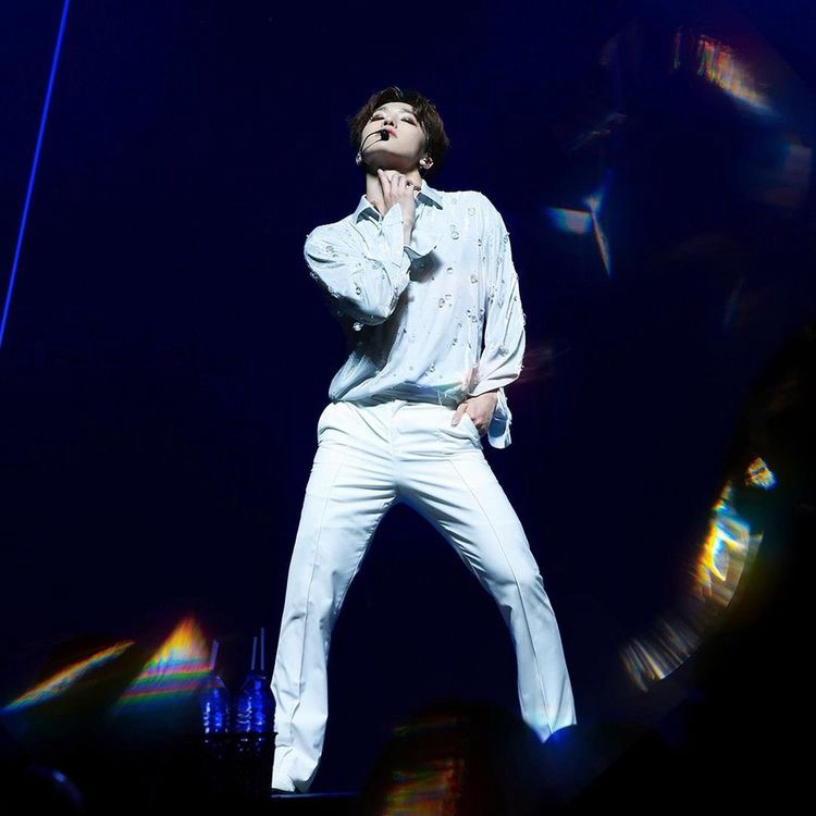 Recent activity shot of Dino (SEVENTEEN)