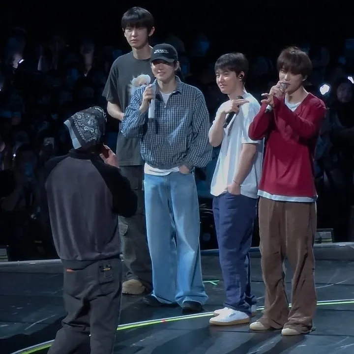 Behind-the-scenes cut of EXO