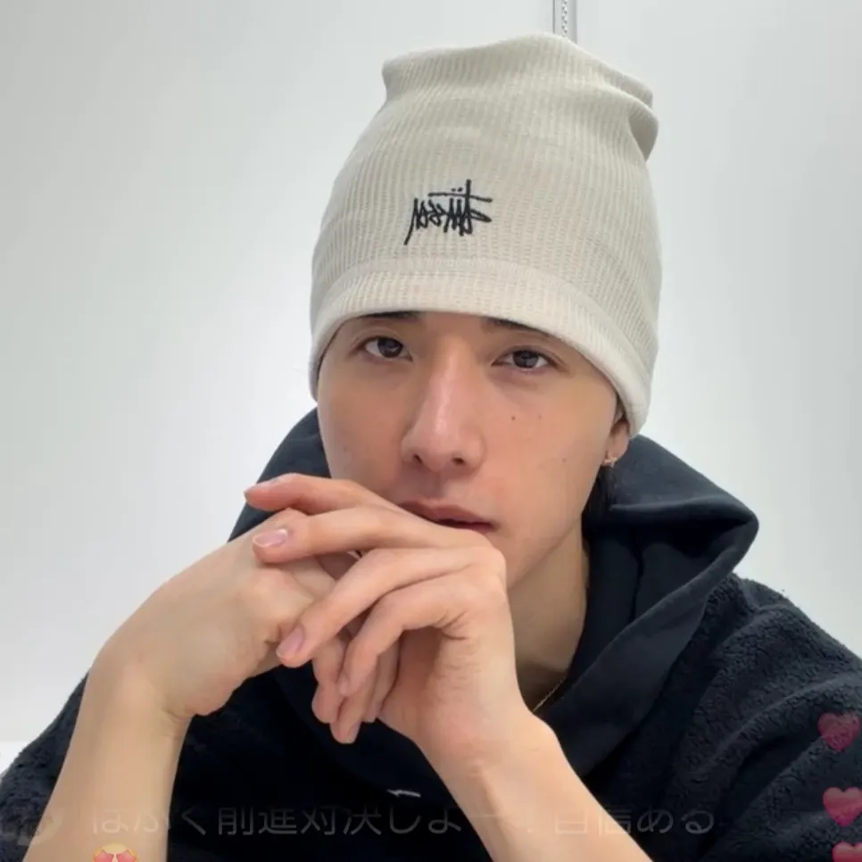 Recent activity shot of Sato Keigo (JO1)