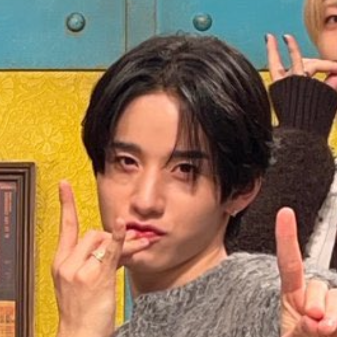 Behind-the-scenes cut of Sato Keigo (JO1)